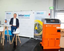 Effiziente Verwertung mit Interzero passend für Handel und Industrie