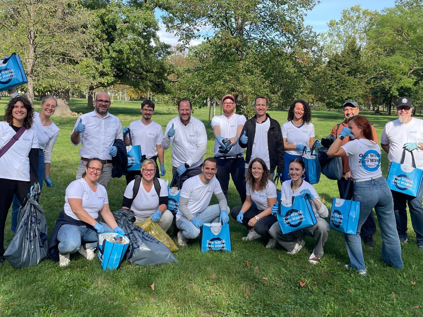 team iz world clean up day