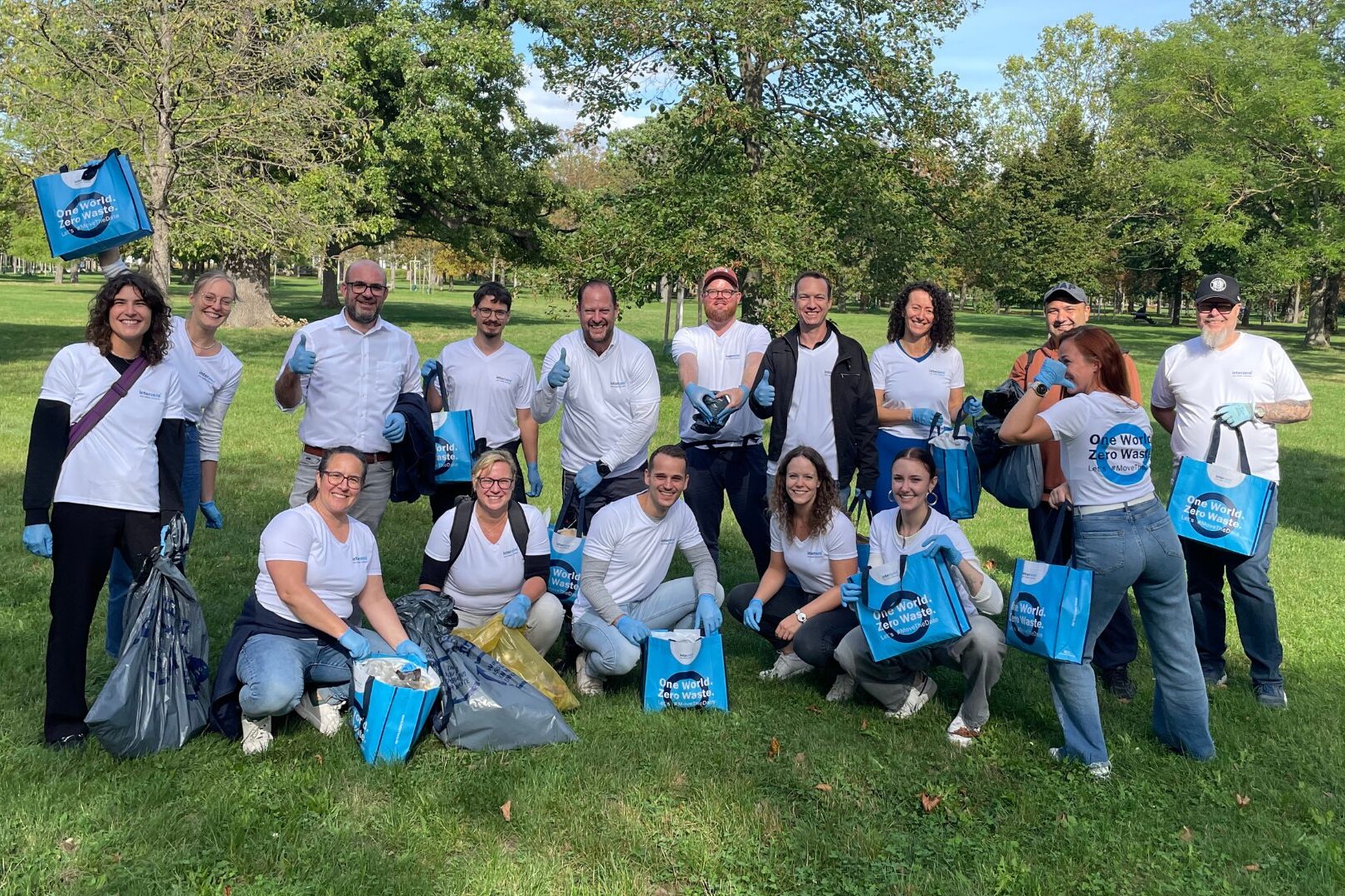 team iz world clean up day