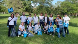 team iz world clean up day