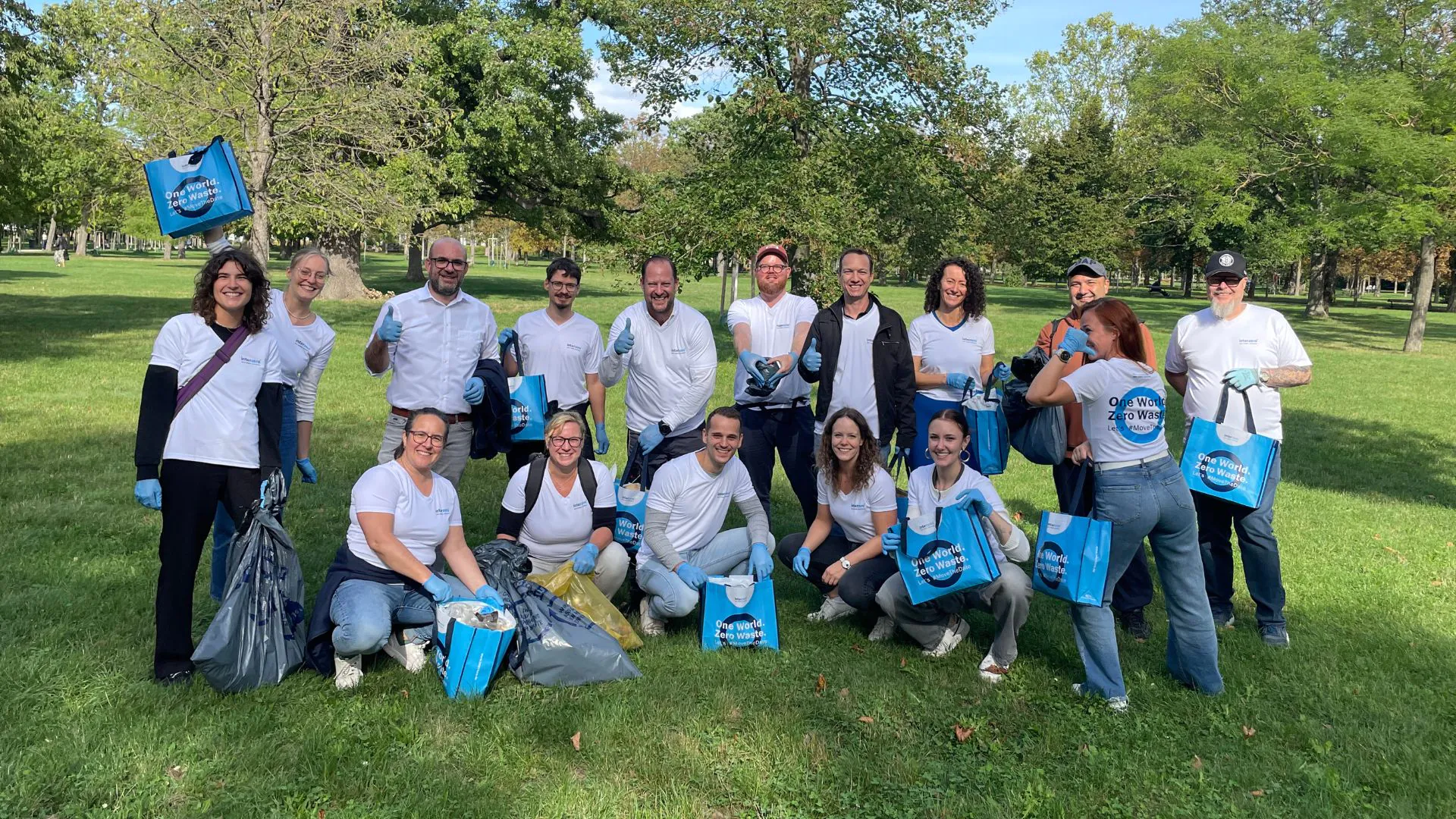 team iz world clean up day