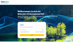 entsorgerportal entsorgung.interzero.at