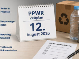 ppwr 12. August Konformität