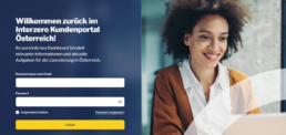 Login Screen EPR Kundenportal